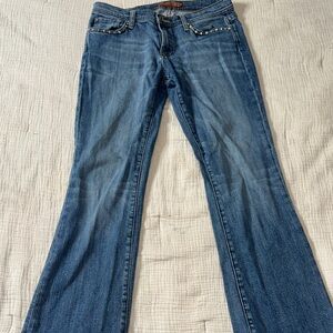 Stylish Blue Flare Jeans